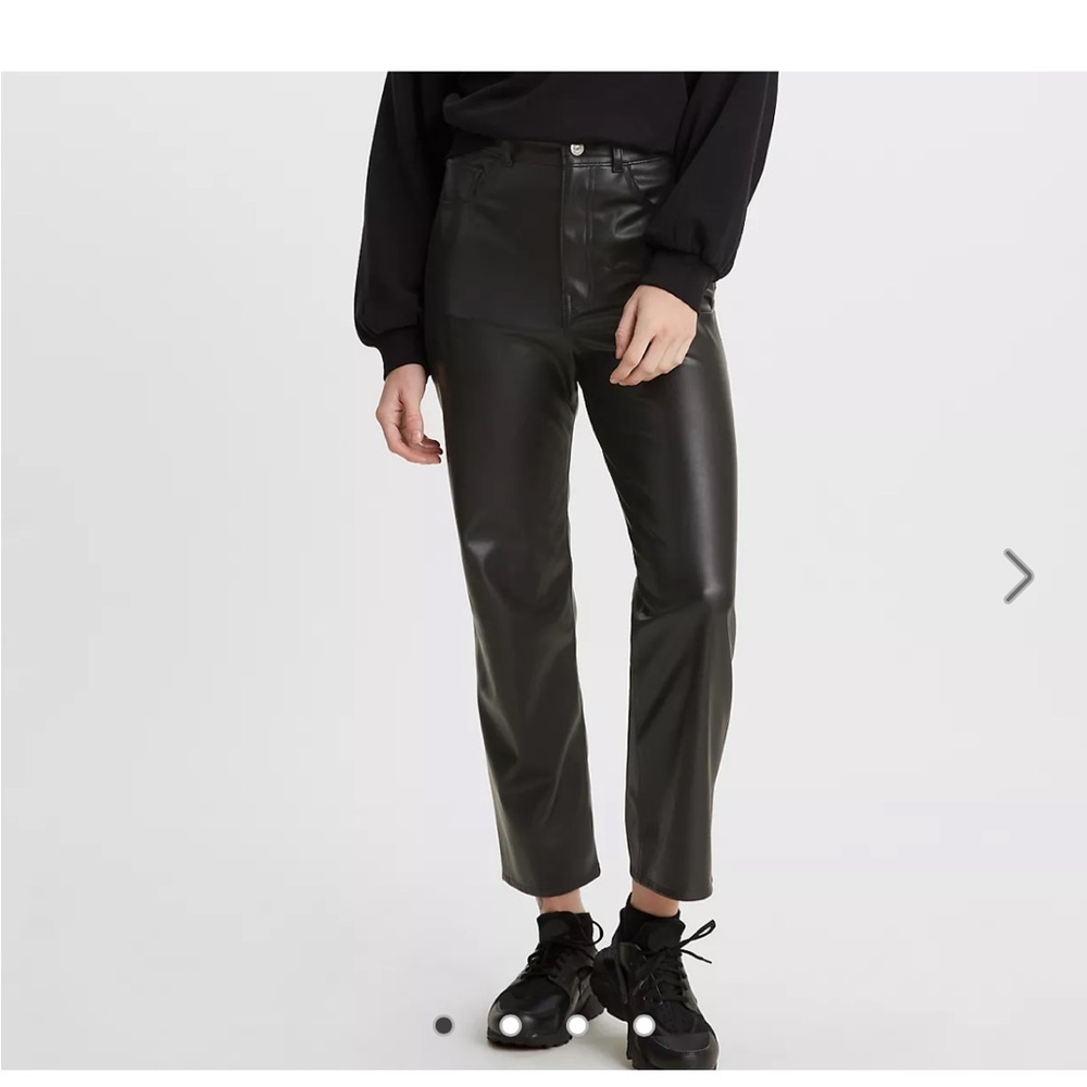 Levi’s leather pants